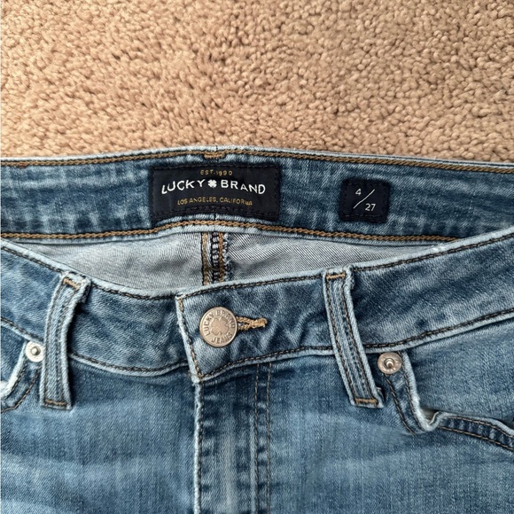 Lucky Brand Women's Lolita Super Skinny Jeans Size 4 Medium Wash - Picture 2 of 8